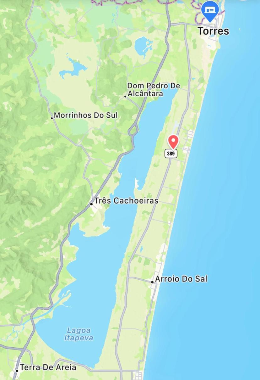 Haras Trevo De Ferro, Praia, Piscina E Campo Torres Eksteriør bilde